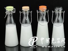 新品密封玻璃牛奶瓶市場(chǎng)價(jià)格，玻璃牛奶瓶供貨廠家