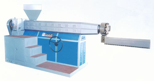 供應雙模頭塑料擠出機